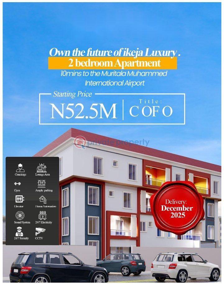 2 bedroom Flat & Apartment For Sale Adeniyi Jones Ikeja Lagos - 1