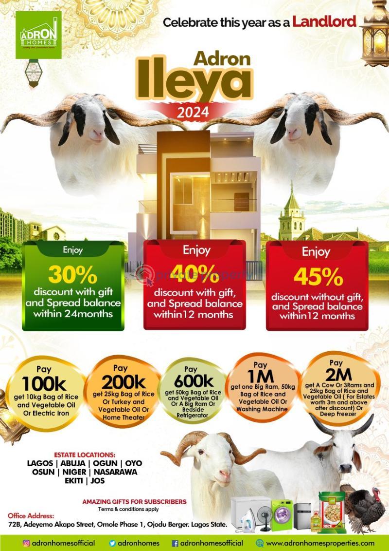 Adron estate land - 0 Land For Sale International Airport And Close To Regions Largest Deep Seaport Epe Lagos - 0