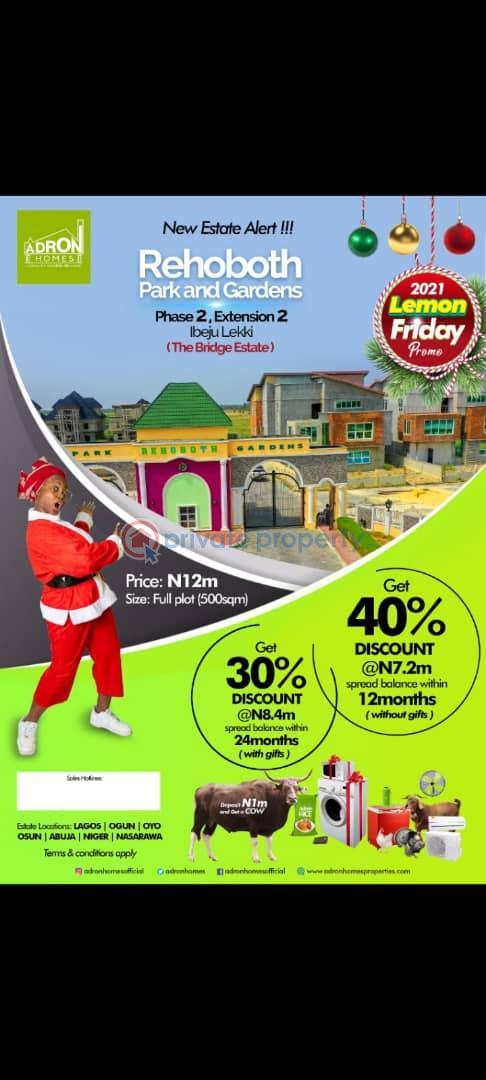 Adron homes estate land Land For Sale Along Lekki Free Trade Zone Free Trade Zone Ibeju-Lekki Lagos