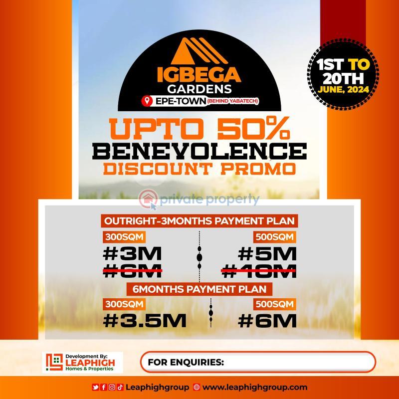 Affordable landed property with ease Residential Land For Sale Epe Lagos