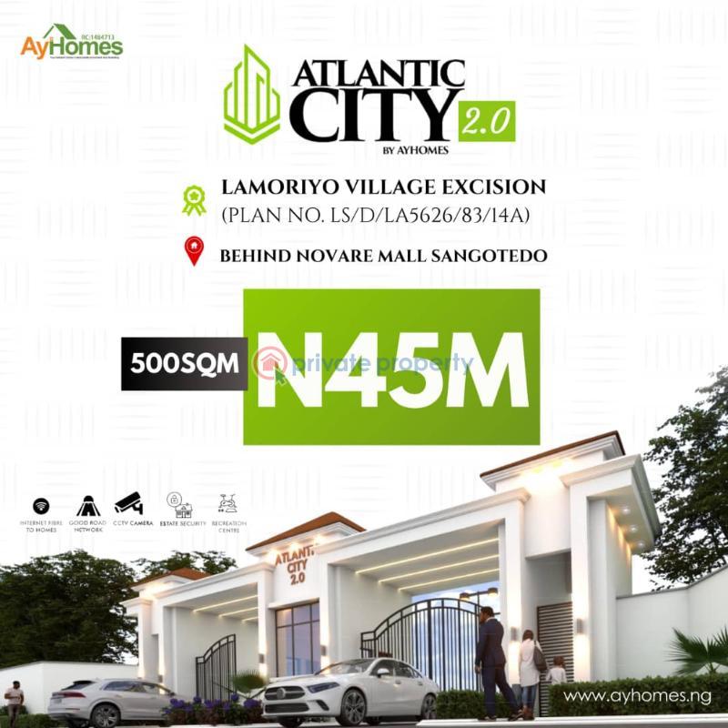 Residential Land For Sale •lagos Business School •caleb British International School •skymall •shoprite Sangotedo Sangotedo Lagos