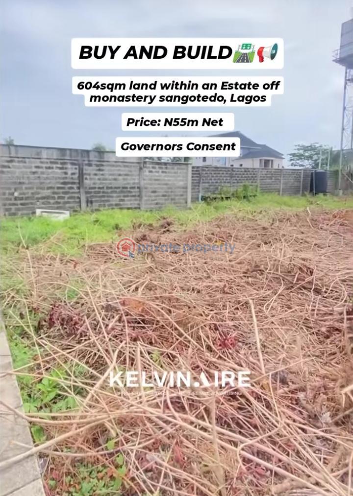 Residential Land For Sale Monastery Road Sangotedo Lagos