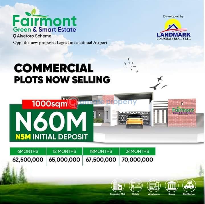 Mixed use Land For Sale Fairmont Green And Smart Estate Opposite Lekki Int'l Airport Aiyetoro Scheme Ibeju Lekki Lagos Eleko Ibeju-Lekki Lagos - 3