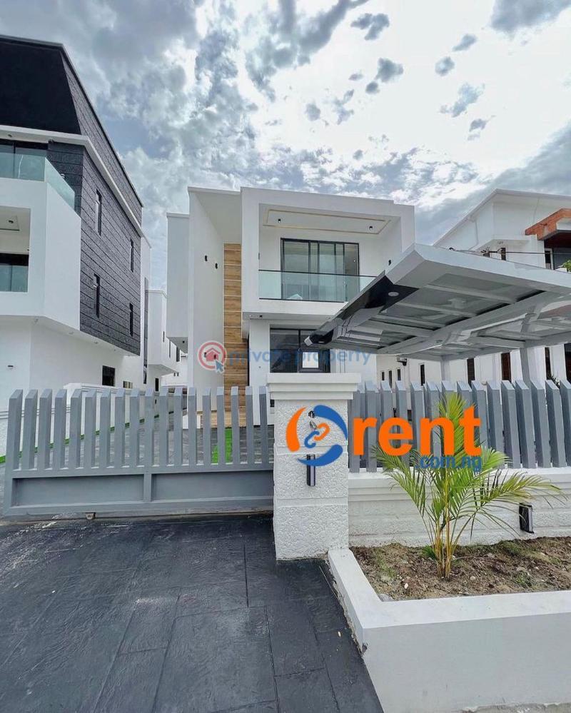 5 bedroom House For Rent Megamound Estate Ikota Lekki Lagos - 1