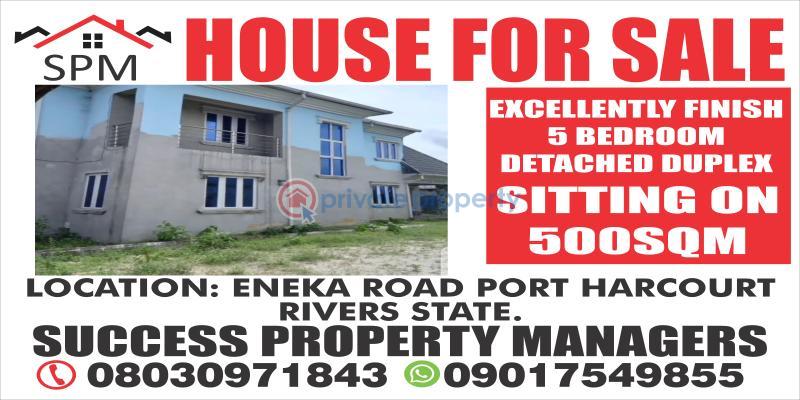 5 bedroom House For Sale Queen Esther's Hotel,rumuesara, Off Eneka Road, Port Harcourt Rivers - 0