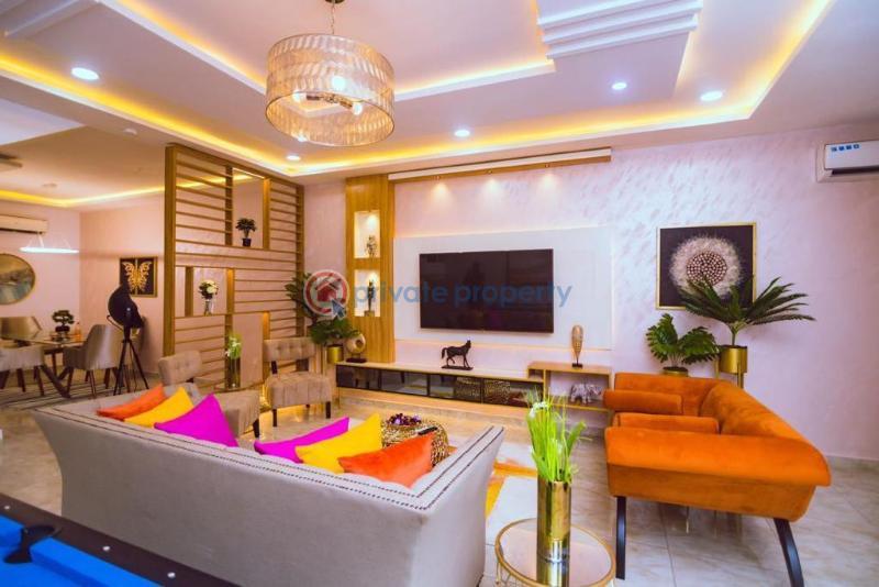 Exclusive  4 bedroom duplex - 1 4 bedroom Terraced Duplex Short let Oniru Victoria Island Lagos - 1