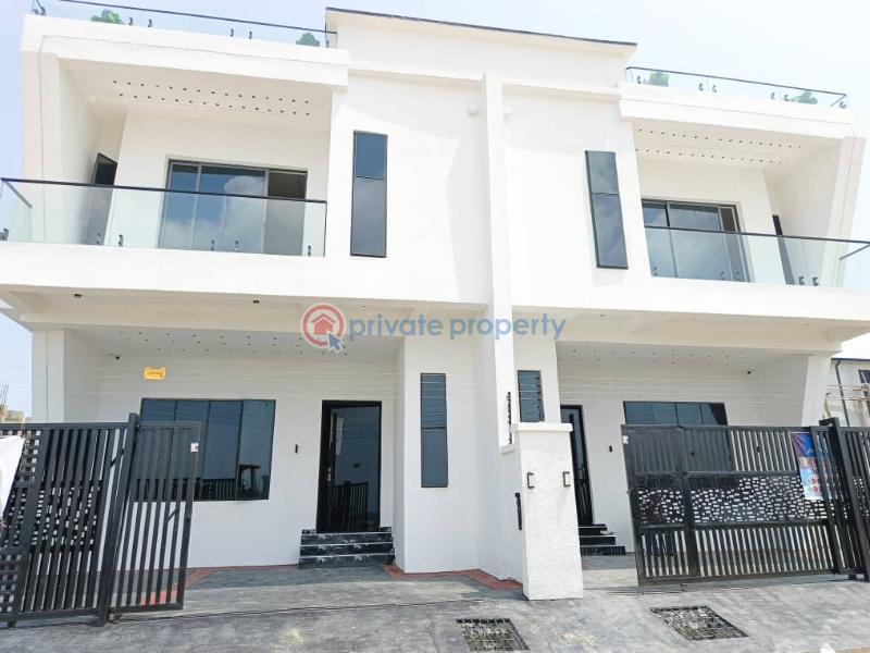 Finished spacious 4 bedroom semi detached duplex + bq - 0 4 bedroom Semi detached Duplex For Sale Ajah Lagos - 0