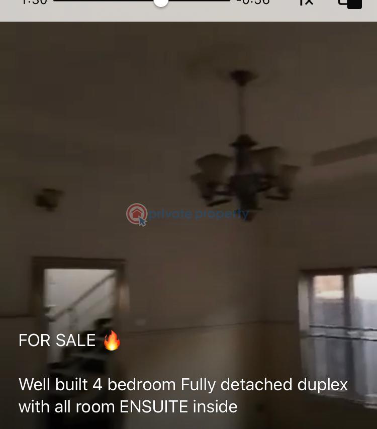 4 bedroom Detached Duplex For Sale Berger Ojodu Lagos - 1