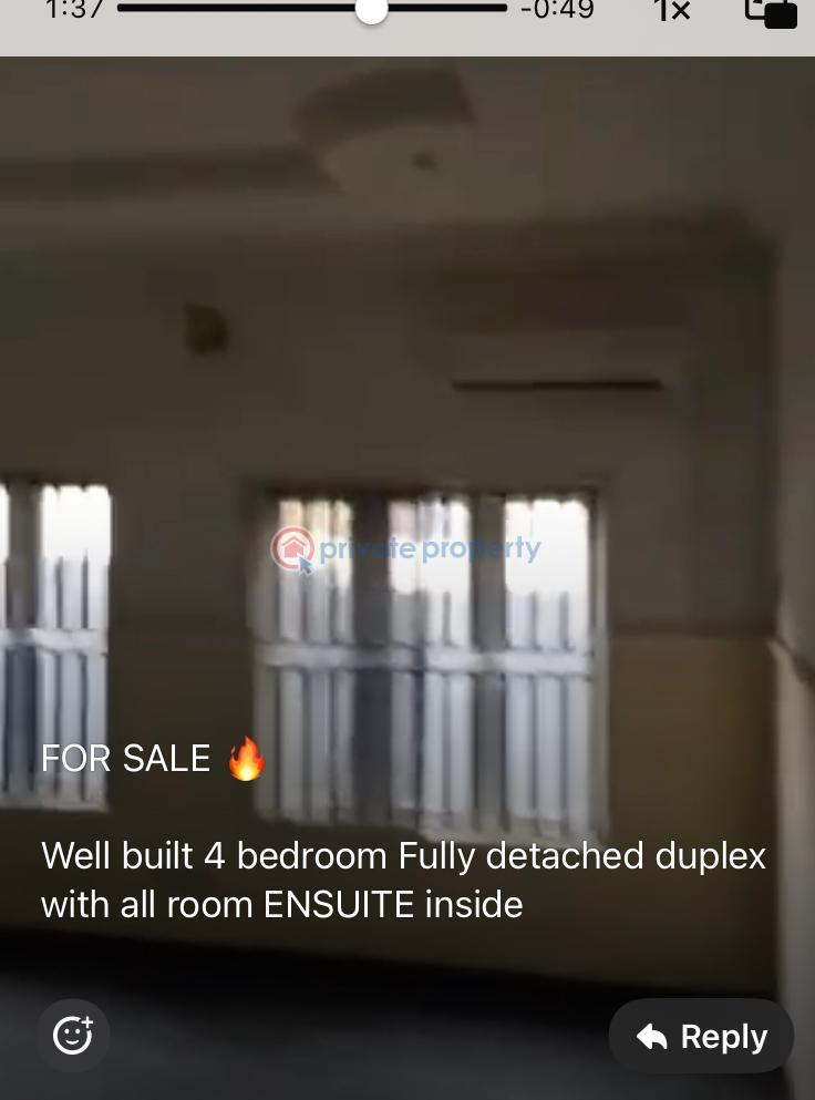 4 bedroom Detached Duplex For Sale Berger Ojodu Lagos - 2