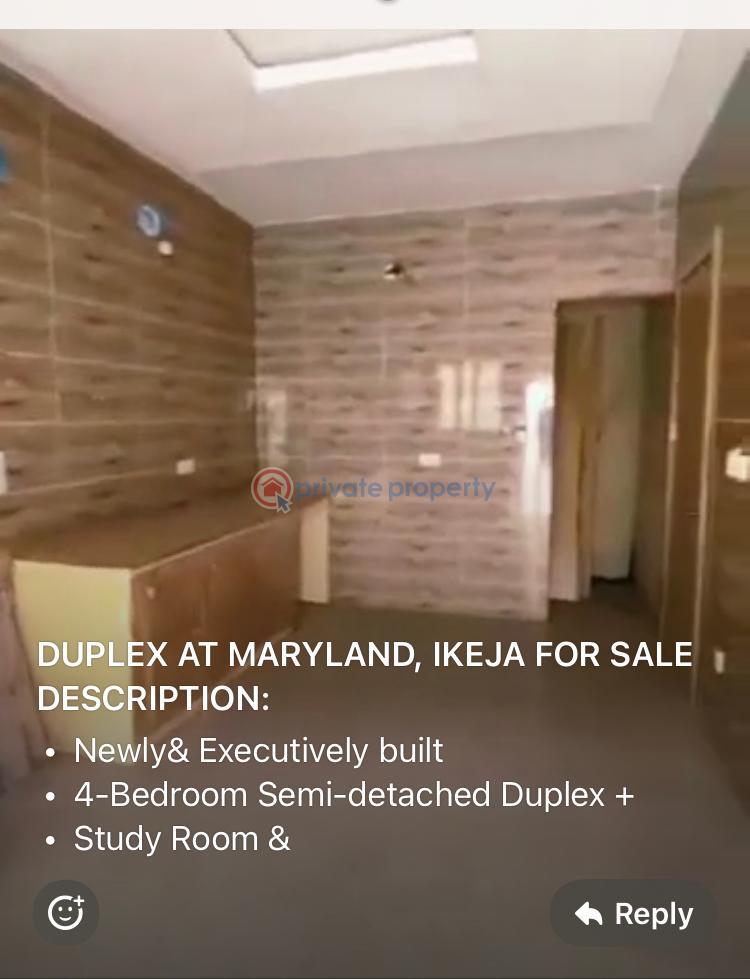 4 bedroom Semi detached Duplex For Sale Maryland Ikeja Lagos - 6
