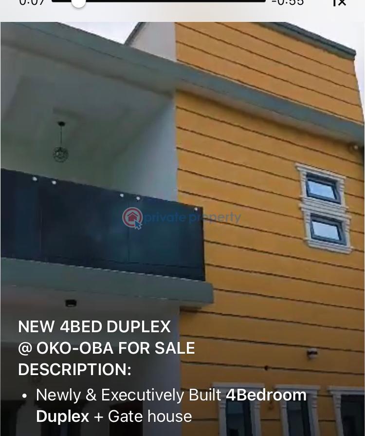 4 bedroom Detached Duplex For Sale Oko Oba Agege Lagos - 1