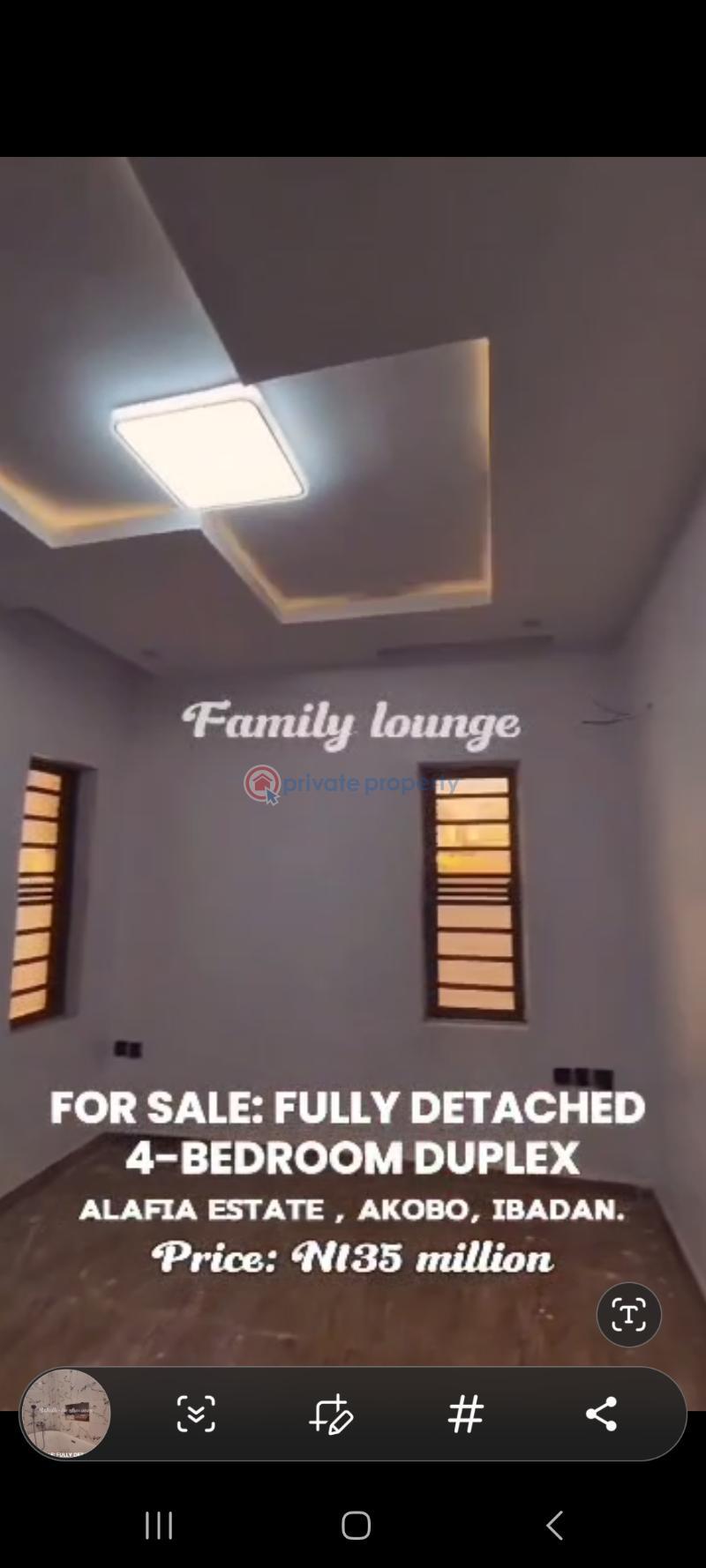 4 bedroom Detached Duplex For Sale Alafia Estate, Omolayo, Akobo Ibadan Akobo Ibadan Oyo - 1