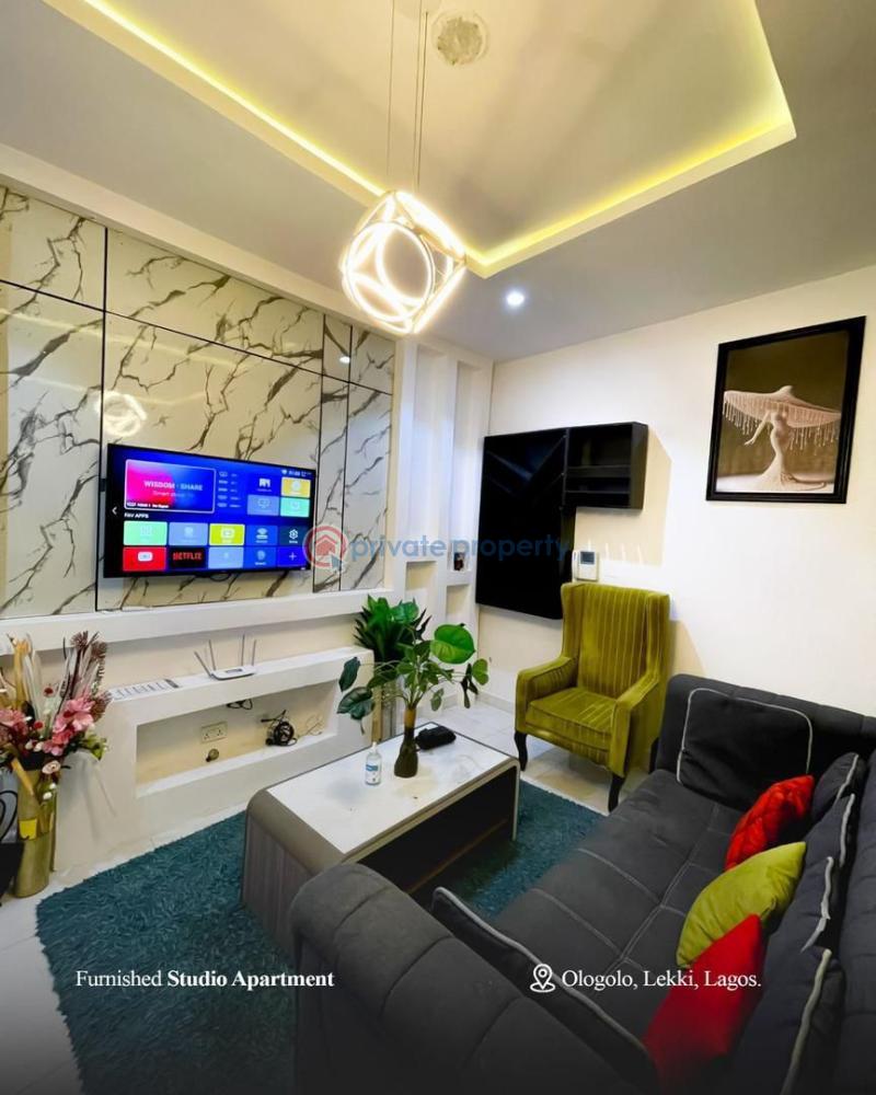 1 bedroom Studio Apartment For Rent Justice Court Spg Road Ologolo Lekki Phase 1 Lagos - 1