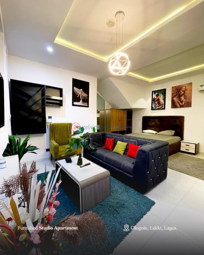 1 bedroom Studio Apartment For Rent Justice Court Spg Road Ologolo Lekki Phase 1 Lagos - 4