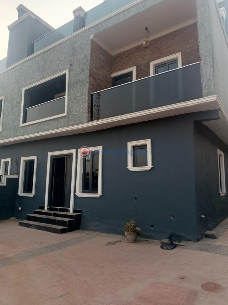 Duplex For Sale Highly Secured Estate Off Iju Road Before Fagba Ifako Ijaiye Lagos State Iju  Agege Lagos