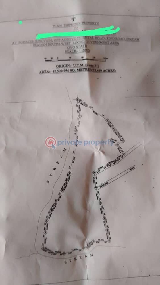 Land For Sale Fodacis, Beside Adeoyo Gra, Ibadan Oyo