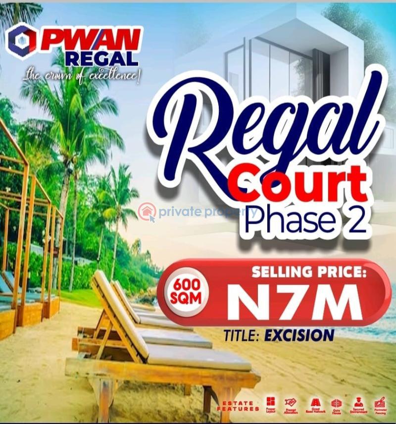 Residential Land For Sale Regal Court Phase 2 Ikegun Ibeju-Lekki Lagos