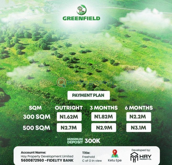 Land For Sale Omu Epe Epe Lagos