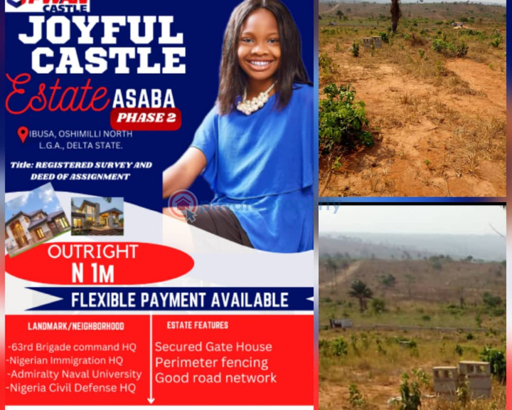 For sale Land Joyful Castle Estate Phase 2, Asaba Delta Asaba Delta