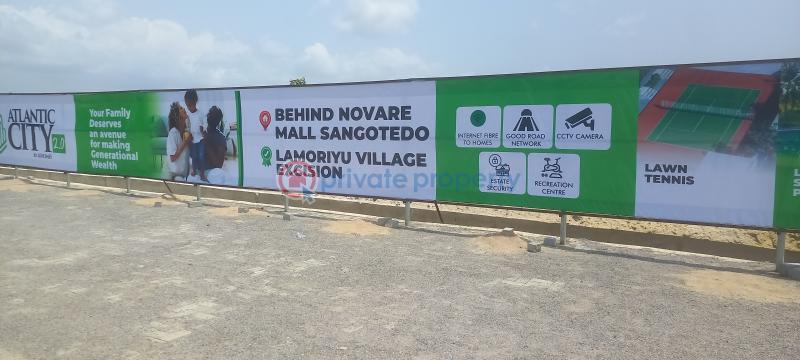 Land For Sale Atlantic City 2.0 Estate Behind Novare Shoprite Off Monastery Road Lekki Sangotedo Ajah Lagos - 7