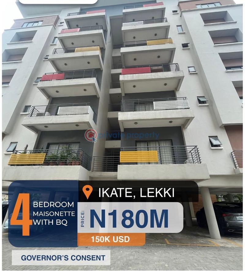 4 bedroom Flat & Apartment For Sale Ikate Lekki Ikate Elegushi Lekki Lagos - 0