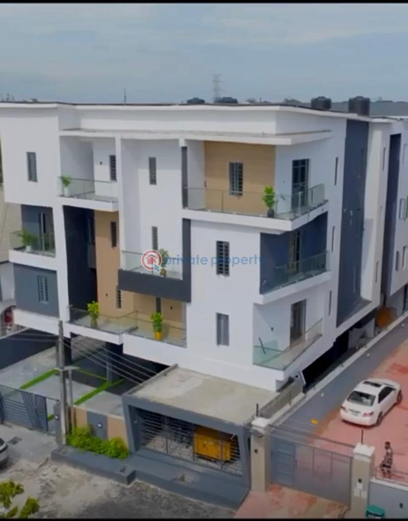 Luxury 2 bedroom apartment with a bq - 1 2 bedroom Flat & Apartment For Sale Abraham Adesanya Lekki Lekki Scheme 2 Ajah Lagos - 1