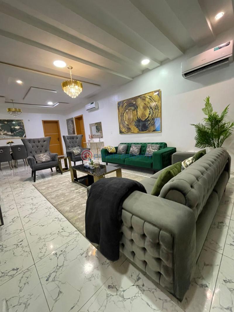 3 bedroom Flat & Apartment Short let Lekki Lagos - 1