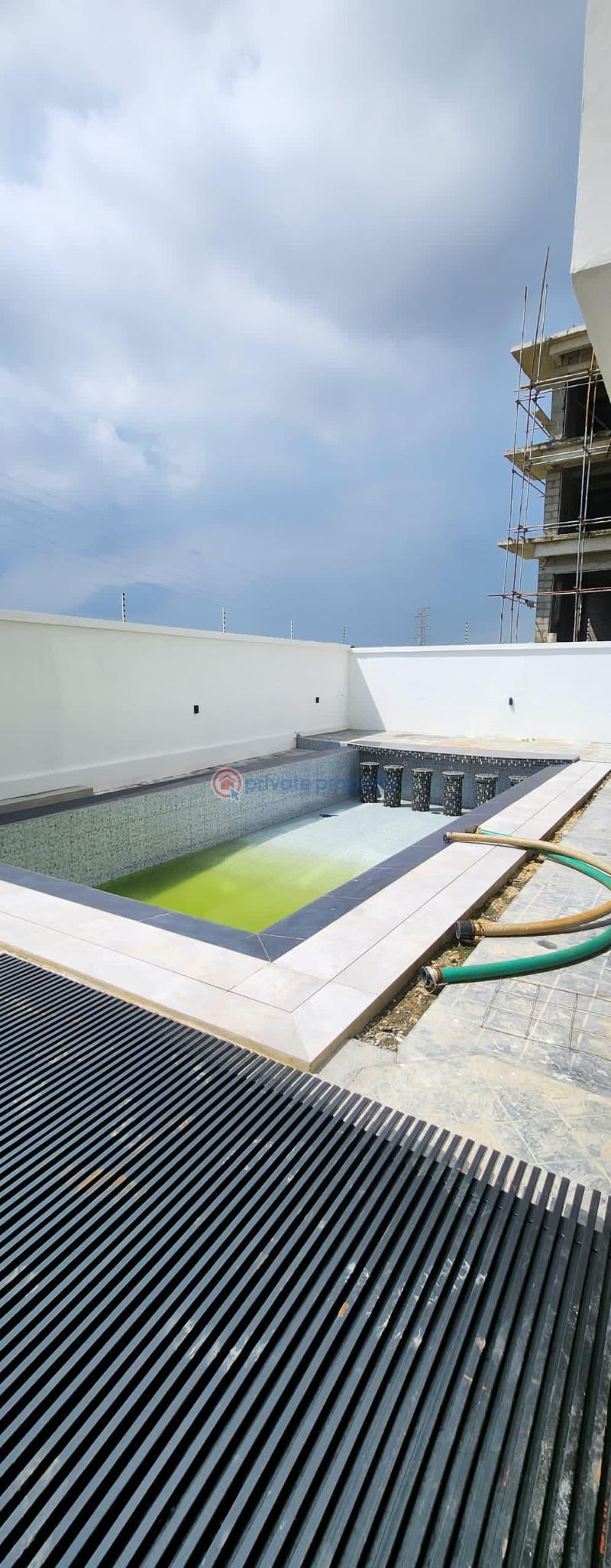 Luxury 5 bedroom terrace with 2 room bq - 18 5 bedroom Terraced Duplex For Sale Banana Island Ikoyi Lagos - 18