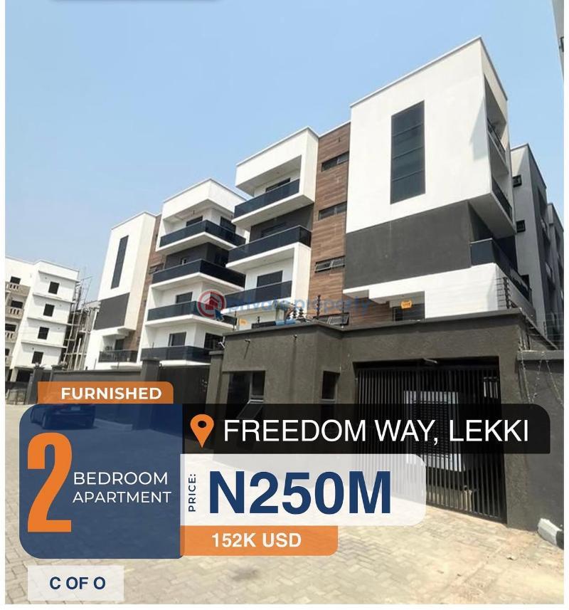 2 bedroom Block Of Flats For Sale Freedom Way Lekki Phase One Lekki Phase 1 Lagos - 0