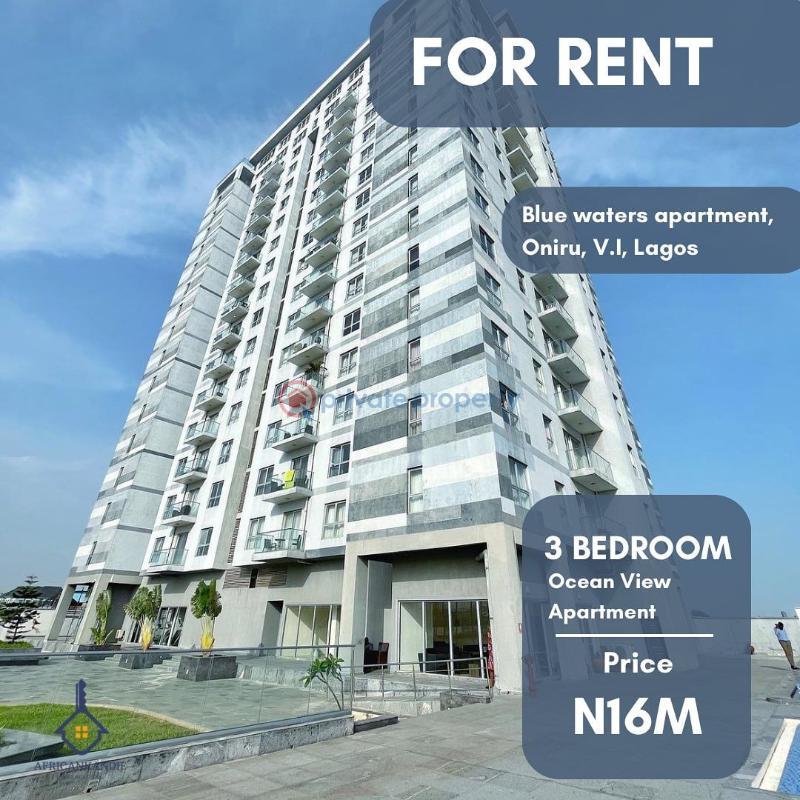 3 bedroom Flat & Apartment For Rent Bluewater Oniru Victoria Island Lagos - 8