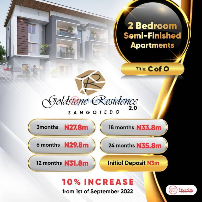 3 bedroom House For Sale Novare Mall Shoprite Sangotedo Ajah Lagos - 2