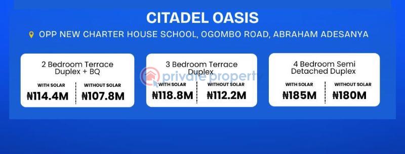 4 bedroom Detached Duplex For Sale Chaterhouse British School, Abraham Adesanya Ogombo Road Ajah Lagos - 1