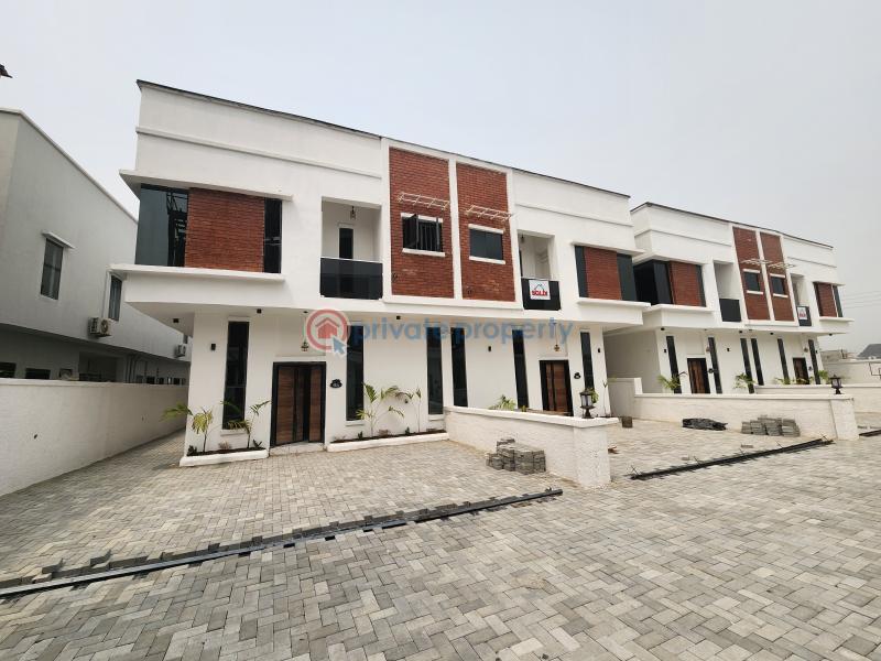 4 bedroom House For Sale Chevron Tollgate Lekki Lagos - 1