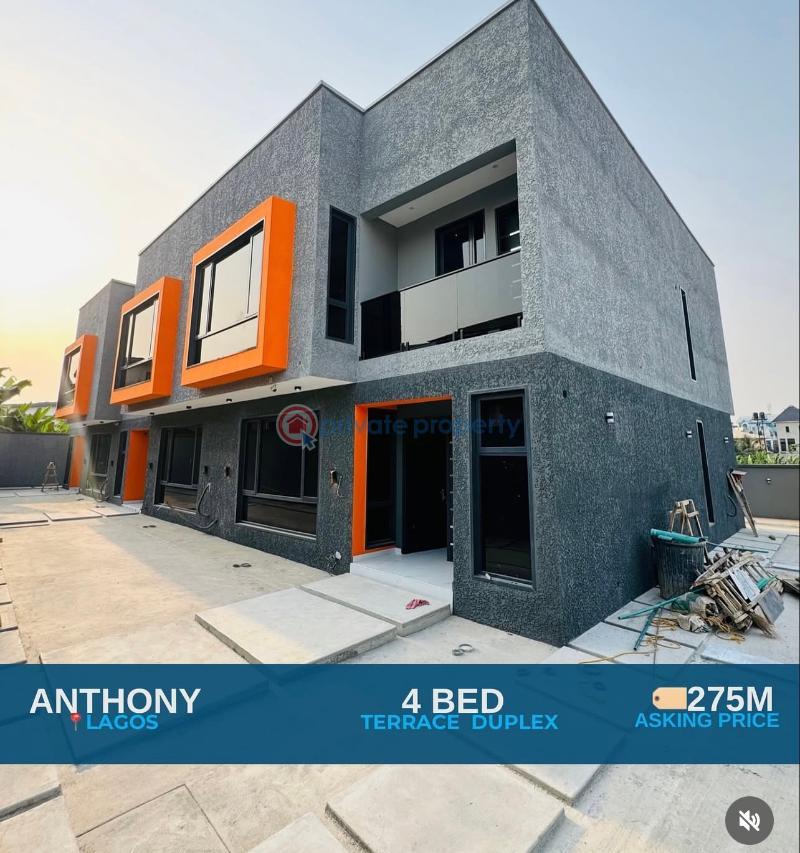 4 bedroom Terraced Duplex For Sale Anthony Maryland Ikeja Anthony Village Maryland Lagos - 0
