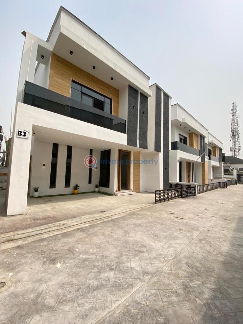 4 bedroom Detached Duplex For Sale Chevron Drive Lekki Lagos - 1