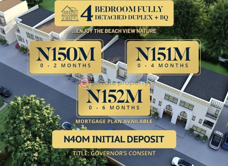 4 bedroom House For Sale De Castle Estate Orchid Road Lekki Lekki Phase 2 Lagos - 1