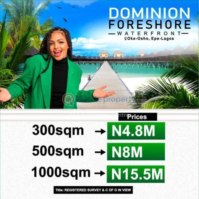 Land For Sale Dominion Foreshore Estate, Oke Osho, Epe, Lagos Epe Lagos - 0