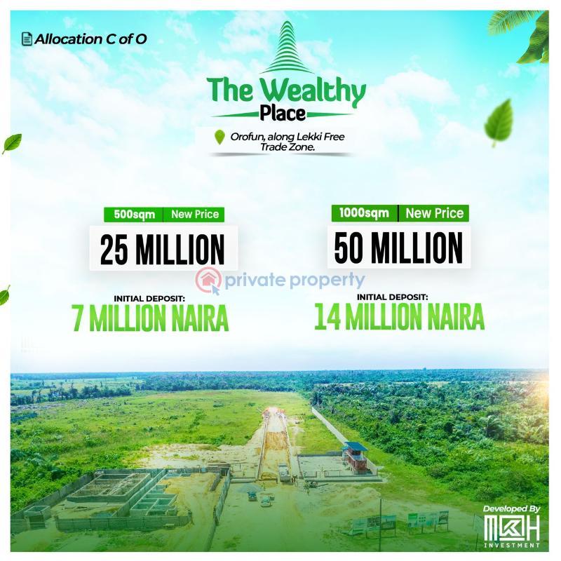 Land For Sale The Wealthy Place Estate Ibeju-Lekki Lagos - 4