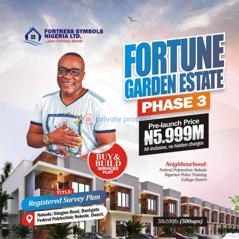 For sale Land Forturn Garden Estate Owerri Imo (PID 8PADJD) Private