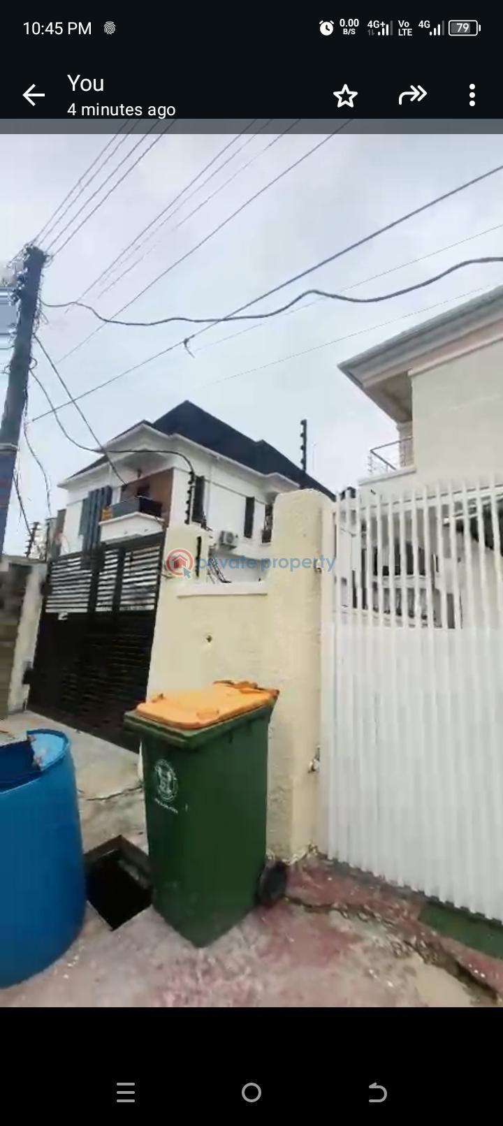 Lovely 4 bedroom semi-detached duplex - 1 Semi detached Duplex For Rent Divine Home Estate Thomas Estate Ajah Lagos - 1