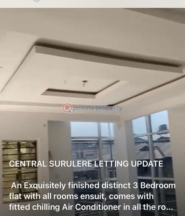 3 bedroom House For Rent Adelabu Surulere Lagos - 0
