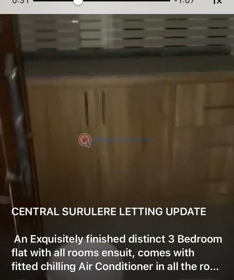 3 bedroom House For Rent Adelabu Surulere Lagos - 9