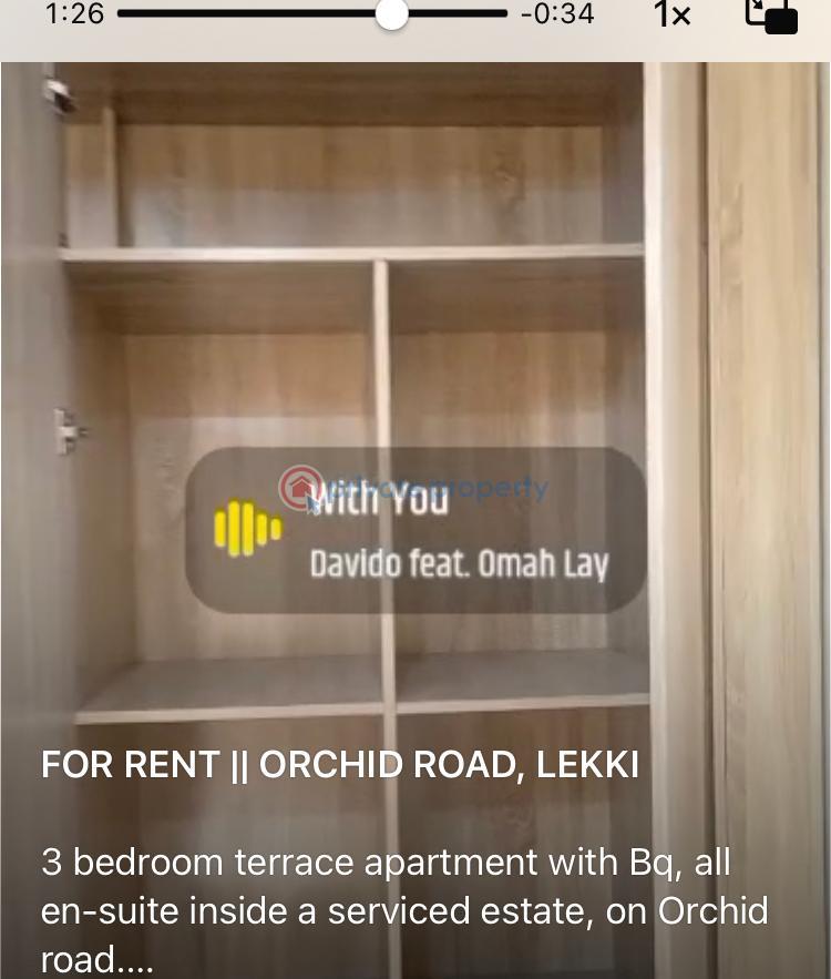 Lovely 3 bedroom terrace - 5 3 bedroom Terraced Duplex For Rent Orchid Road Lekki Lekki Lagos - 5