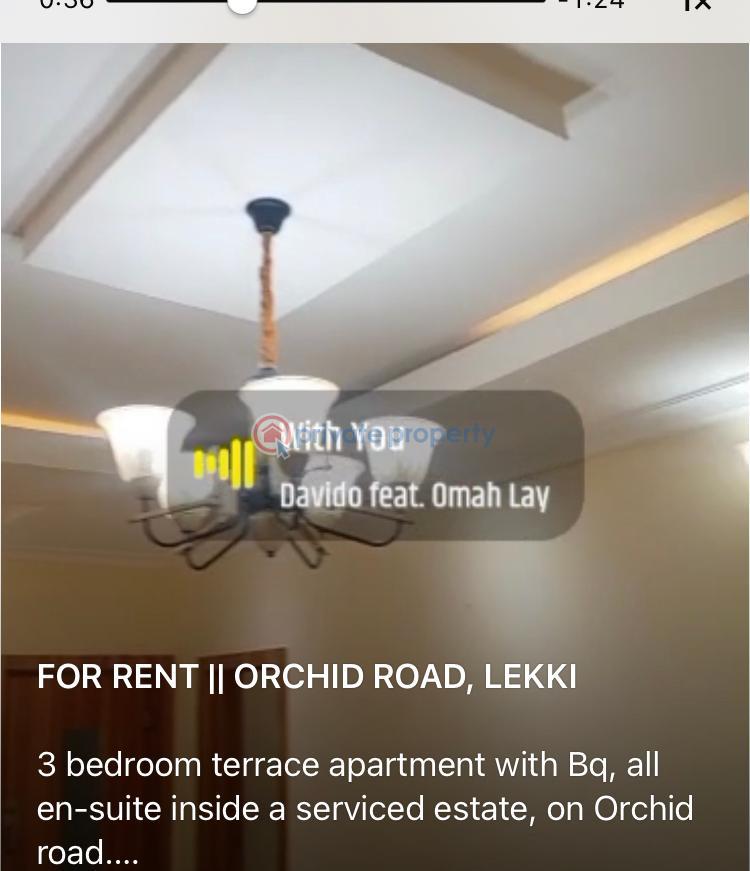 Lovely 3 bedroom terrace - 2 3 bedroom Terraced Duplex For Rent Orchid Road Lekki Lekki Lagos - 2
