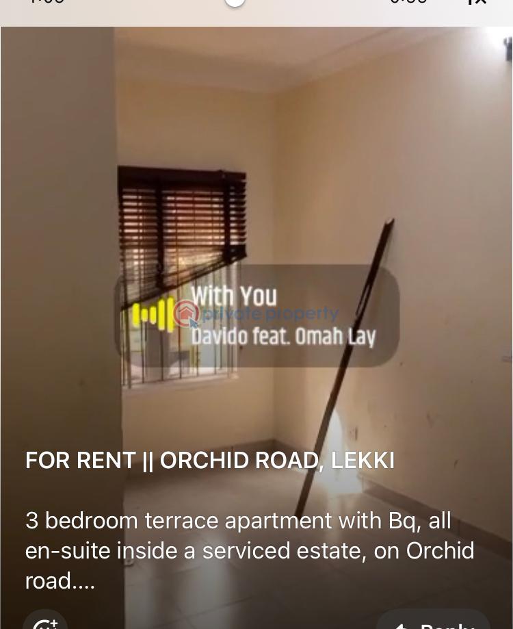 Lovely 3 bedroom terrace - 4 3 bedroom Terraced Duplex For Rent Orchid Road Lekki Lekki Lagos - 4