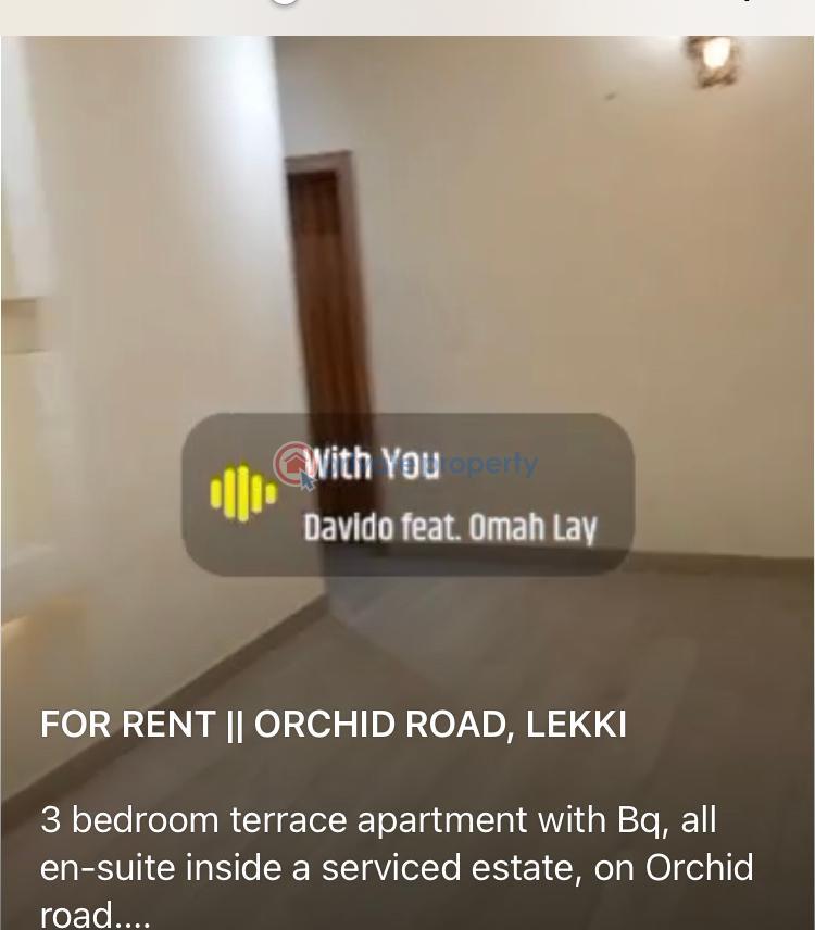 Lovely 3 bedroom terrace - 3 3 bedroom Terraced Duplex For Rent Orchid Road Lekki Lekki Lagos - 3