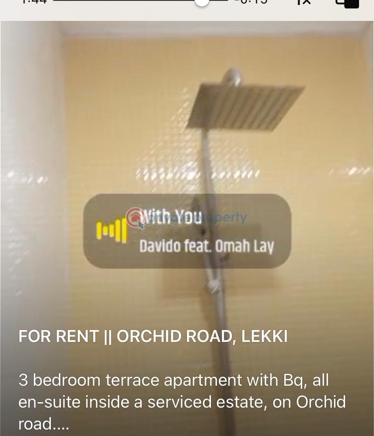 Lovely 3 bedroom terrace - 7 3 bedroom Terraced Duplex For Rent Orchid Road Lekki Lekki Lagos - 7