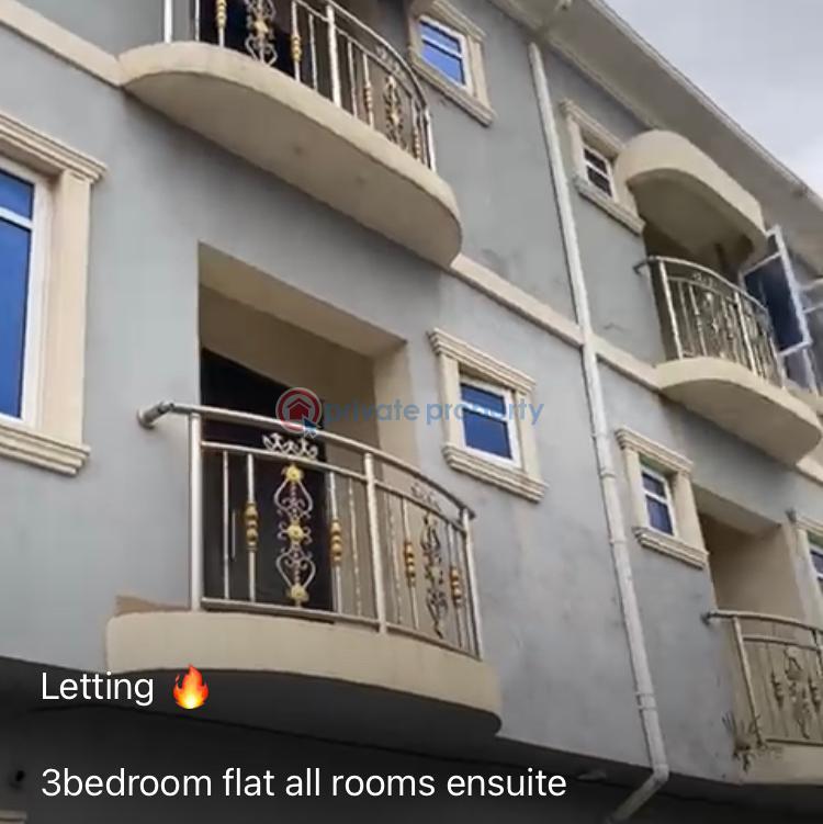 3 bedroom Block Of Flats For Rent Berger Ojodu Lagos - 0
