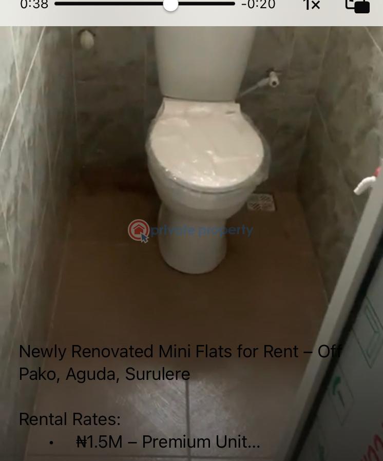 1 bedroom Flat & Apartment For Rent Surulere Lagos - 2