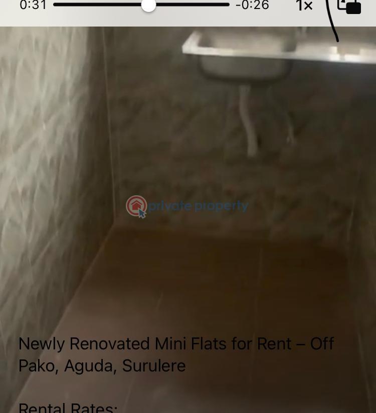 1 bedroom Flat & Apartment For Rent Surulere Lagos - 6
